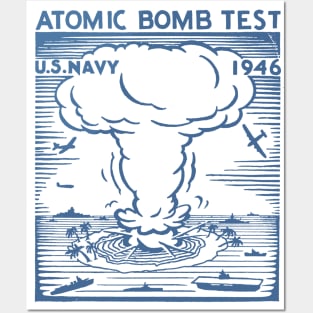 1946 Atomic Bomb Test Posters and Art